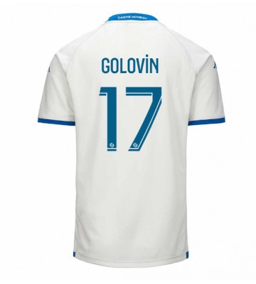 AS Monaco Aleksandr Golovin #17 Tredje trøje 2023-24 Kort ærmer